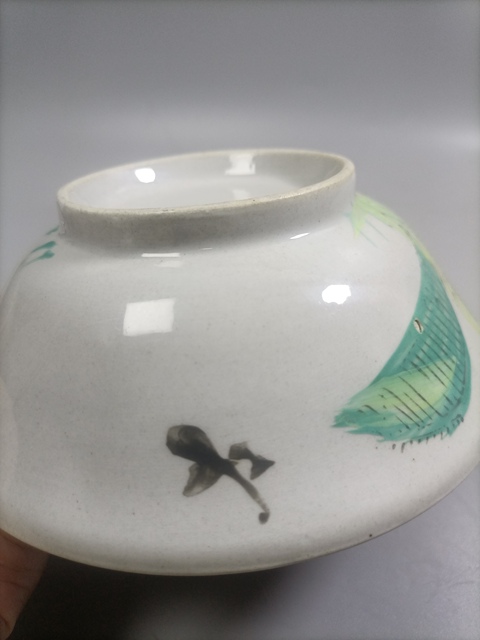 古玩陶瓷特價(jià)民國(guó)大雞圖碗拍賣,當(dāng)前價(jià)格58元