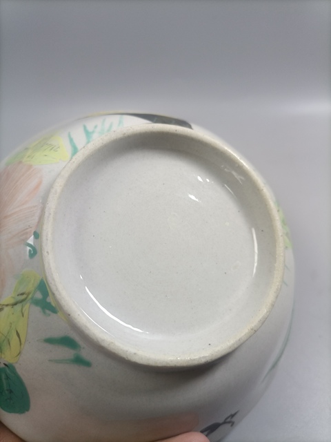 古玩陶瓷特價(jià)民國(guó)大雞圖碗拍賣,當(dāng)前價(jià)格58元