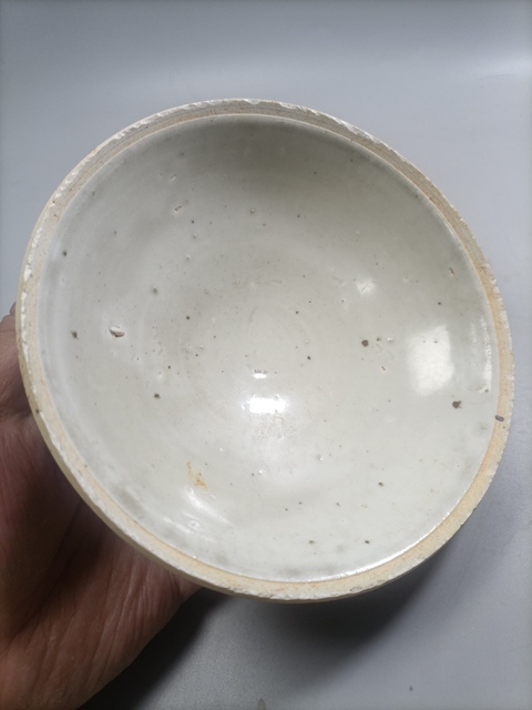 古玩陶瓷南宋·青白釉面包碗拍賣,當前價格268元