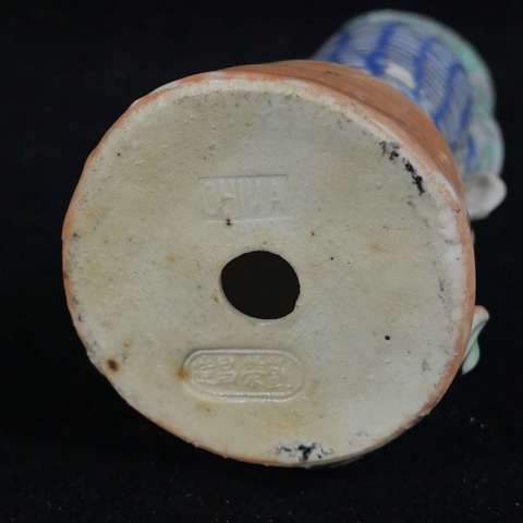 古玩陶瓷粉彩人物造像拍賣，當前價格1600元