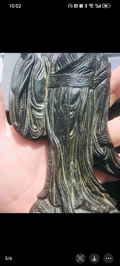 古玩銅器明代麻姑獻壽佛像拍賣,當(dāng)前價格15800元