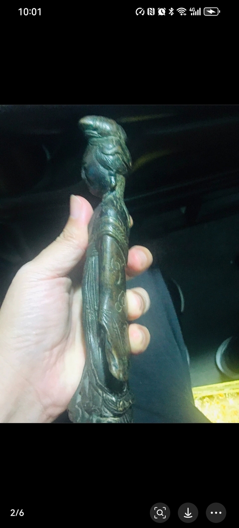 古玩銅器明代麻姑獻壽佛像拍賣,當(dāng)前價格15800元