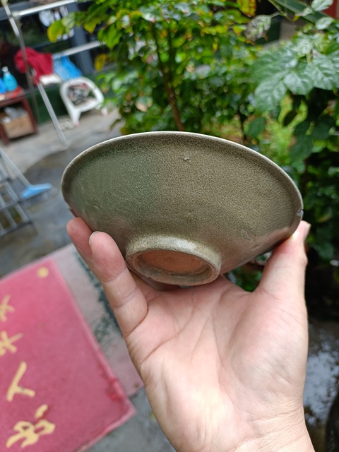 古玩陶瓷館藏級(jí)北宋龍泉青瓷刻花洗拍賣,當(dāng)前價(jià)格980元