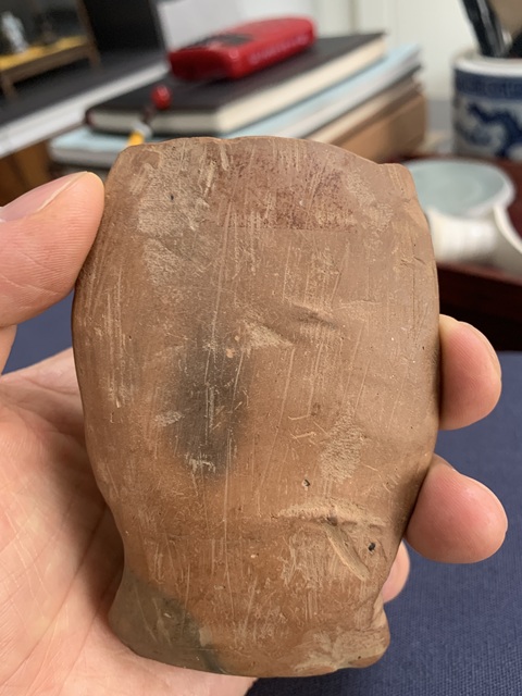 古玩陶瓷紅陶佛像拍賣，當前價格6800元