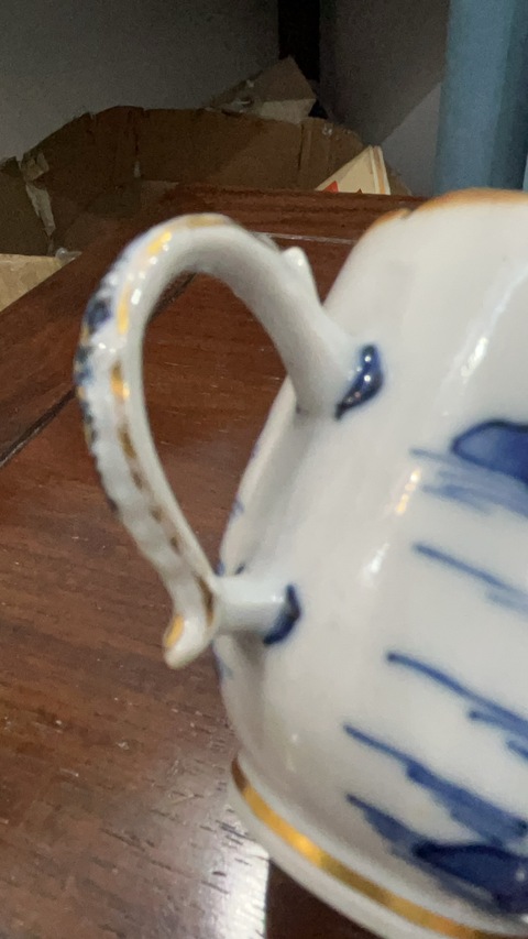 古玩陶瓷青花杯真品鑒賞圖