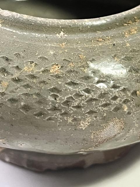 古玩陶瓷越窯青瓷水盂真品鑒賞圖