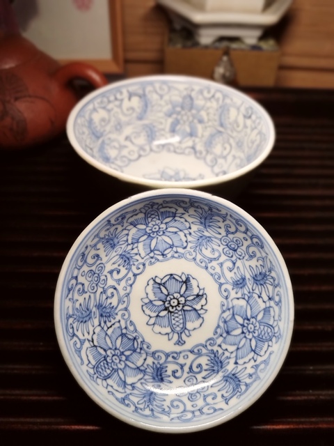 古玩陶瓷冬青釉內(nèi)青花花卉紋蓋碗拍賣,當(dāng)前價格7500元