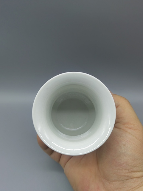 古玩陶瓷晚清青花渣斗拍賣,當前價格4222元