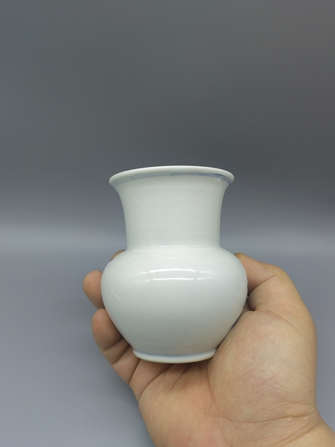 古玩陶瓷晚清青花渣斗拍賣,當前價格4222元