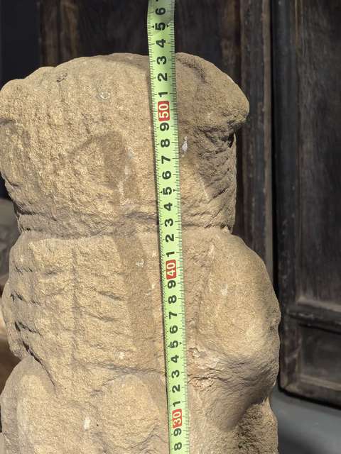 古玩雜項麻石獅子拍賣，當前價格9986元