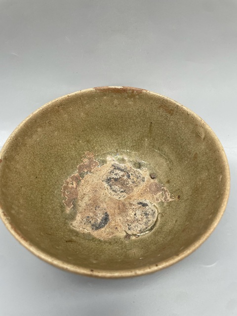 古玩陶瓷洪州窯盞拍賣(mài)，當(dāng)前價(jià)格1500元