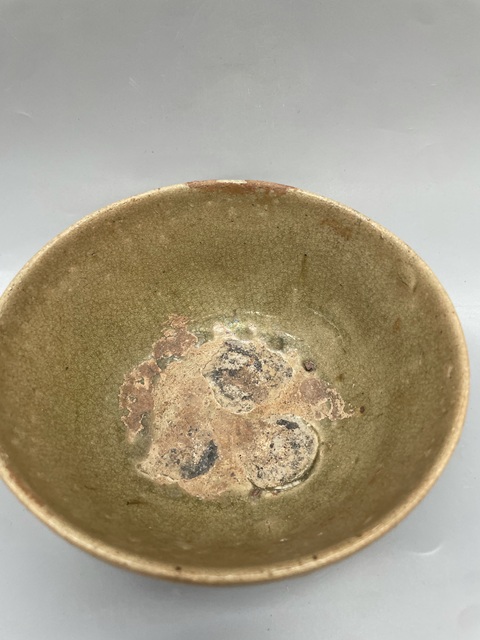 古玩陶瓷洪州窯盞拍賣(mài)，當(dāng)前價(jià)格1500元