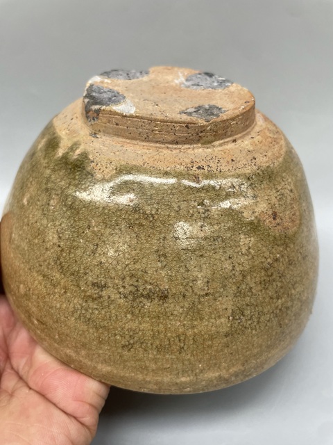 古玩陶瓷洪州窯盞拍賣(mài)，當(dāng)前價(jià)格1500元