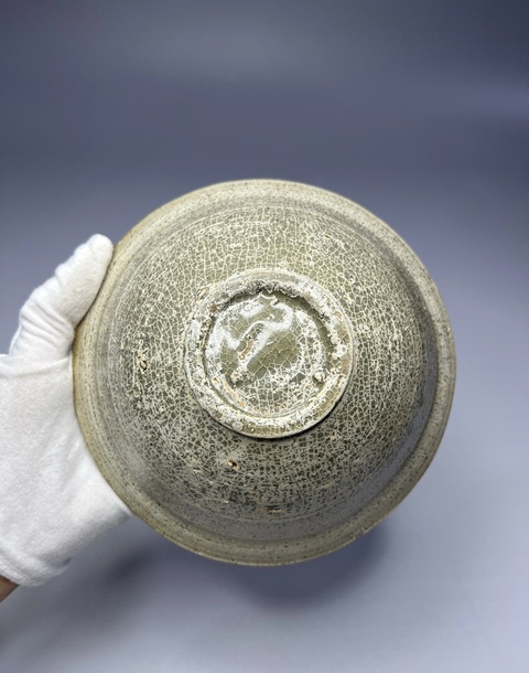 古玩陶瓷宋金·青釉碗真品鑒賞圖