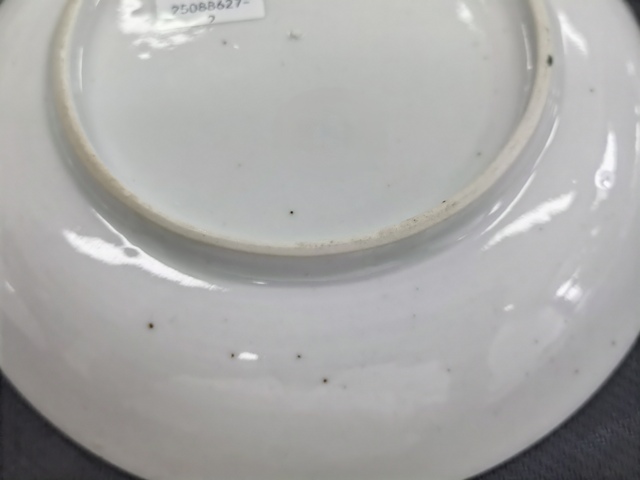 古玩陶瓷清康熙 五彩花卉紋盤一對拍賣,當前價格15000元