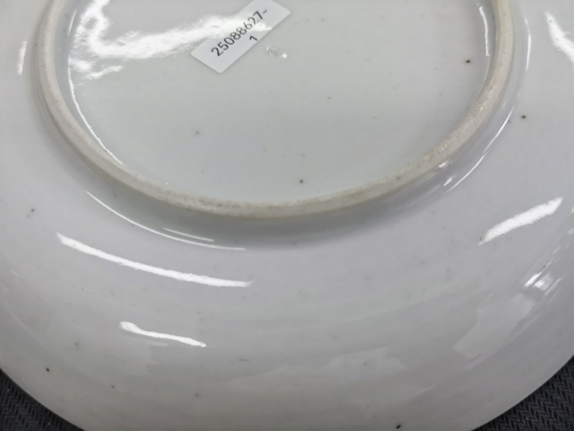 古玩陶瓷清康熙 五彩花卉紋盤一對拍賣,當前價格15000元
