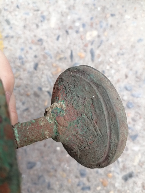 古玩銅器銅燈真品鑒賞圖