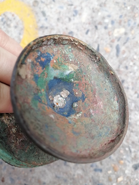 古玩銅器銅燈真品鑒賞圖