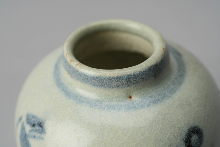古玩陶瓷青花罐真品鑒賞圖