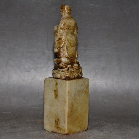 古玩玉器壽山石雕印章真品鑒賞圖