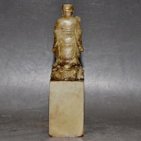 古玩玉器壽山石雕印章真品鑒賞圖