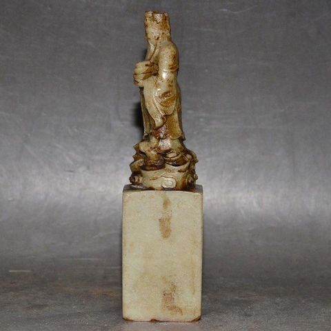 古玩玉器壽山石雕印章真品鑒賞圖