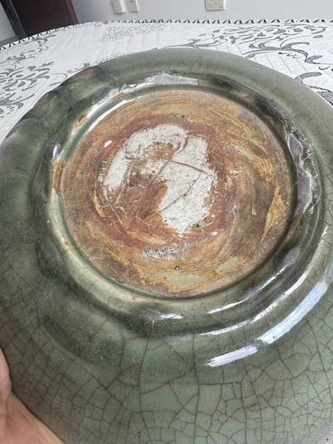 古玩陶瓷盤真品鑒賞圖