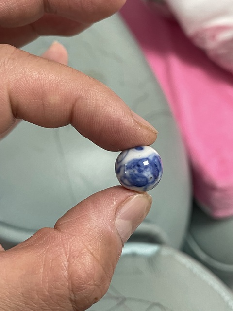 古玩陶瓷青花瓷珠真品鑒賞圖