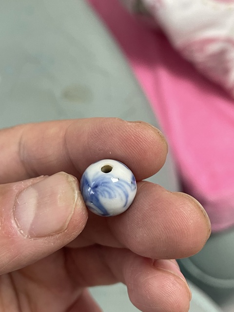 古玩陶瓷青花瓷珠真品鑒賞圖
