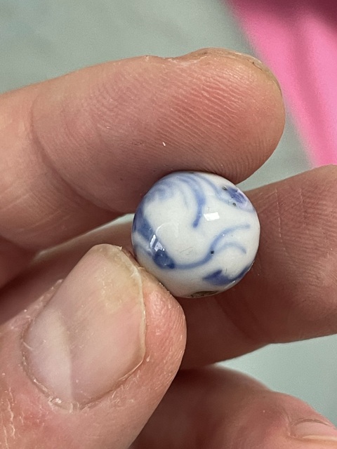 古玩陶瓷青花瓷珠真品鑒賞圖
