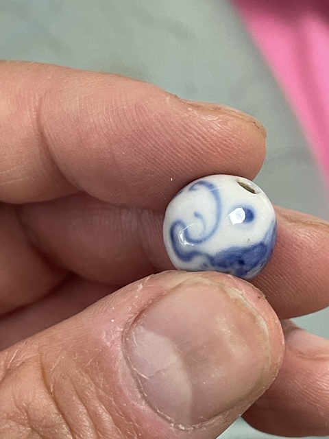 古玩陶瓷青花瓷珠真品鑒賞圖