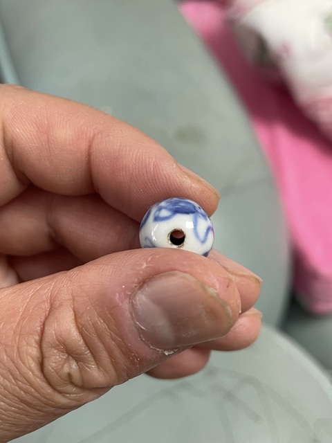 古玩陶瓷青花瓷珠真品鑒賞圖
