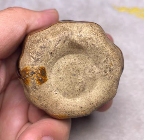 古玩陶瓷蛙型水注真品鑒賞圖