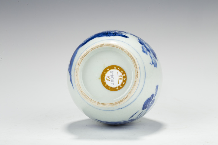 古玩陶瓷明崇禎·青花花鳥紋膽瓶拍賣,當前價格3338元