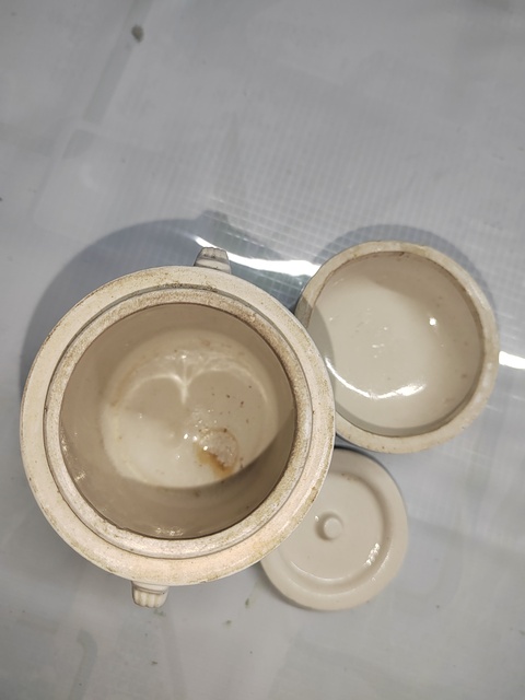 古玩陶瓷青花蓋盅真品鑒賞圖