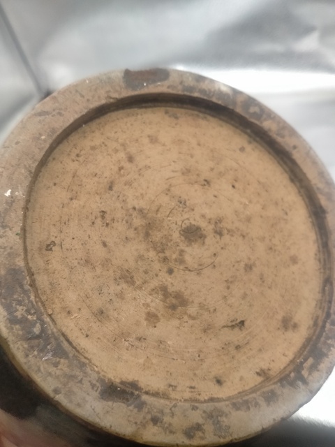 古玩陶瓷清早期磁州窯系黑釉雙系 罐拍賣，當前價格66元