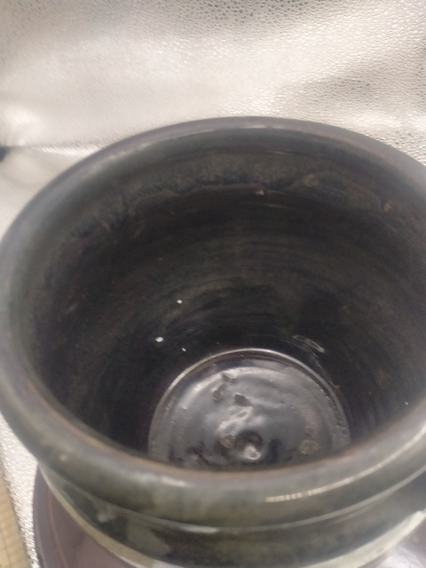 古玩陶瓷清早期磁州窯系黑釉雙系 罐拍賣，當前價格66元