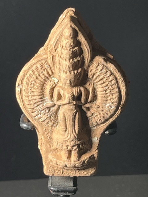 古玩雜項擦擦佛真品鑒賞圖
