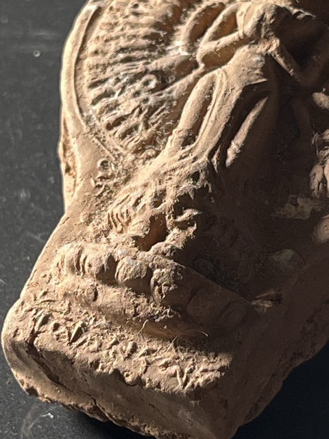 古玩雜項擦擦佛真品鑒賞圖