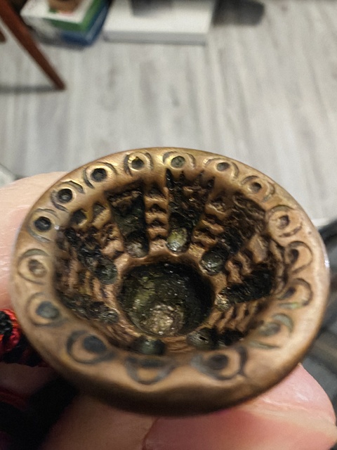 古玩銅器擦模真品鑒賞圖