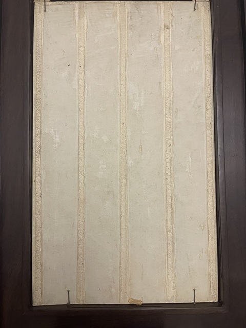 古玩陶瓷粉彩人物瓷板真品鑒賞圖
