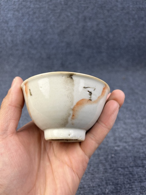古玩陶瓷石紋釉茶圓拍賣,當前價格3588元
