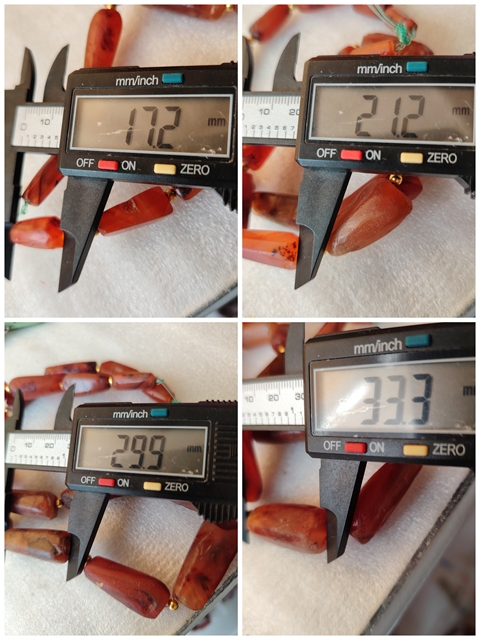 古玩玉器限量放漏一條天然紅瑪瑙多棱珠鏈拍賣,當前價格299元