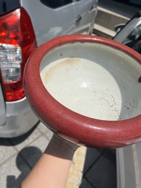 古玩陶瓷紅釉爐真品鑒賞圖
