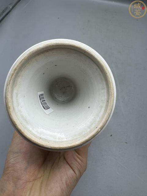 古玩陶瓷清康熙 青花豆兩只真品鑒賞圖