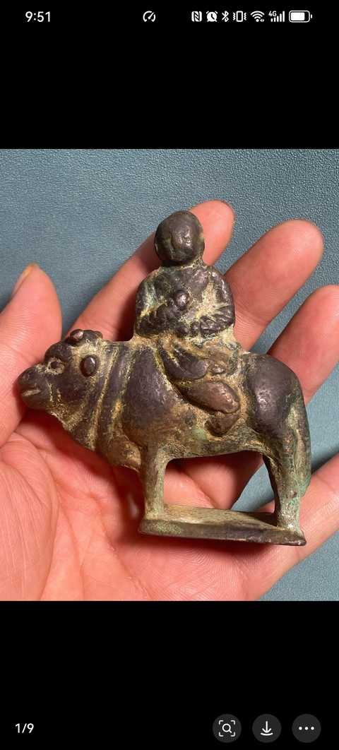 古玩銅器造像真品鑒賞圖