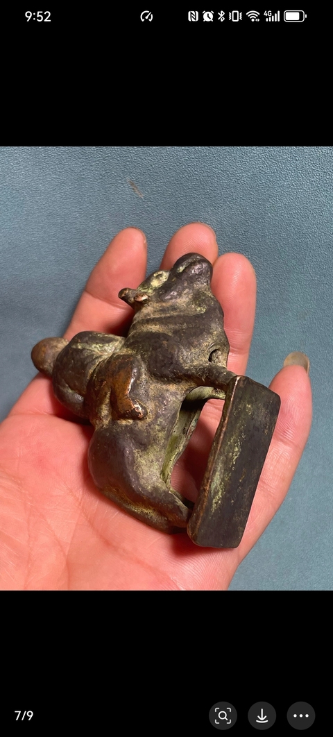 古玩銅器造像真品鑒賞圖