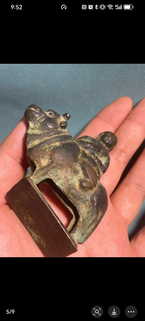 古玩銅器造像真品鑒賞圖