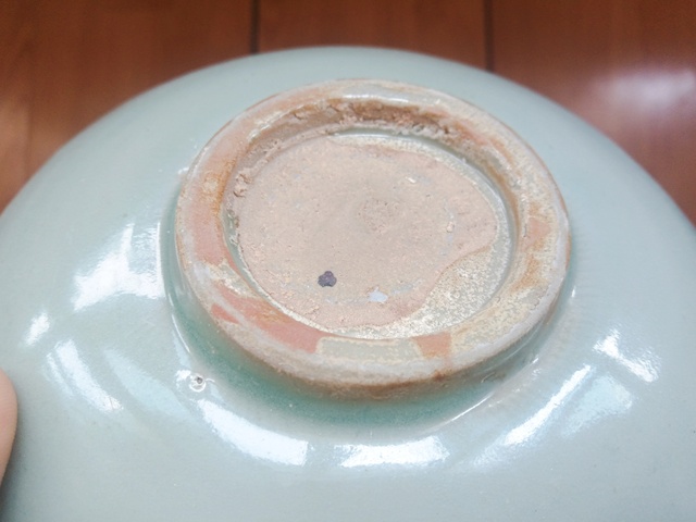古玩陶瓷青釉盤真品鑒賞圖