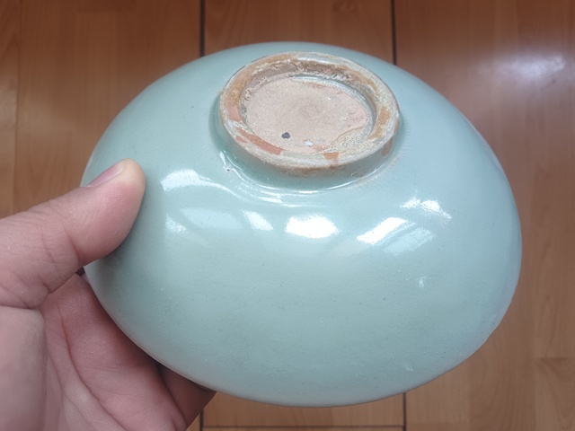 古玩陶瓷青釉盤真品鑒賞圖
